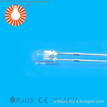 F5.0mm,h8.6mm Round LED Diode Without Flange